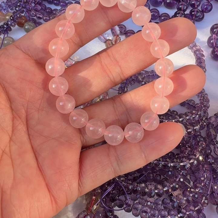 水晶手串未镶嵌单圈