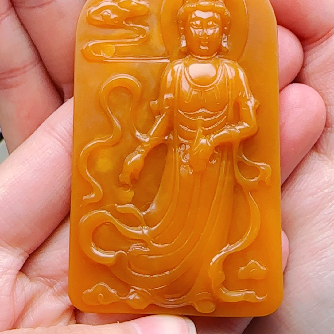 石英质玉（黄龙玉）1未镶嵌