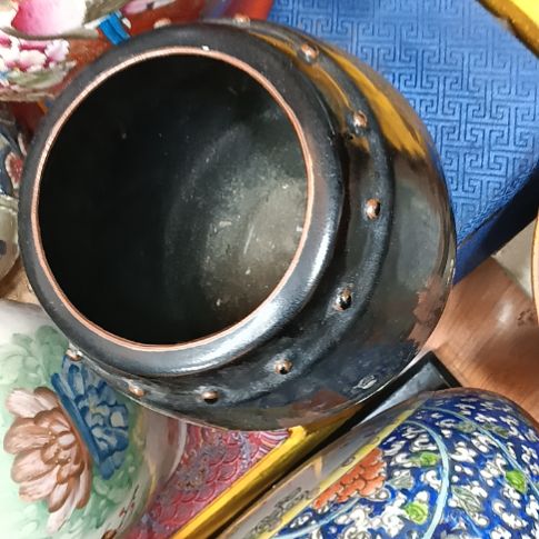摆件大***子陶瓷摆件不固定一件