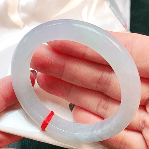 未镶嵌手镯翡翠正圈2911