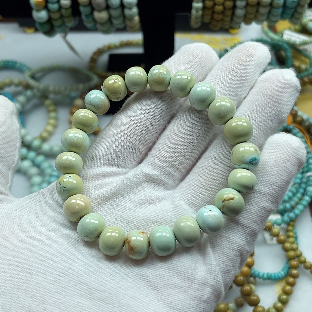 未镶嵌绿松石珠宝奇石