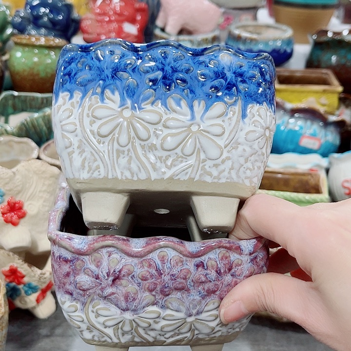 多肉陶瓷花盆满10元包邮