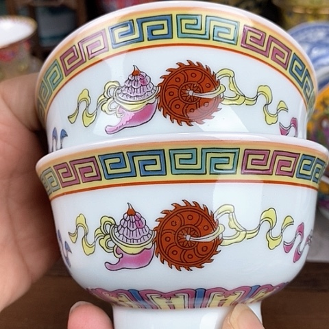 景德镇陶瓷藏式茶碗