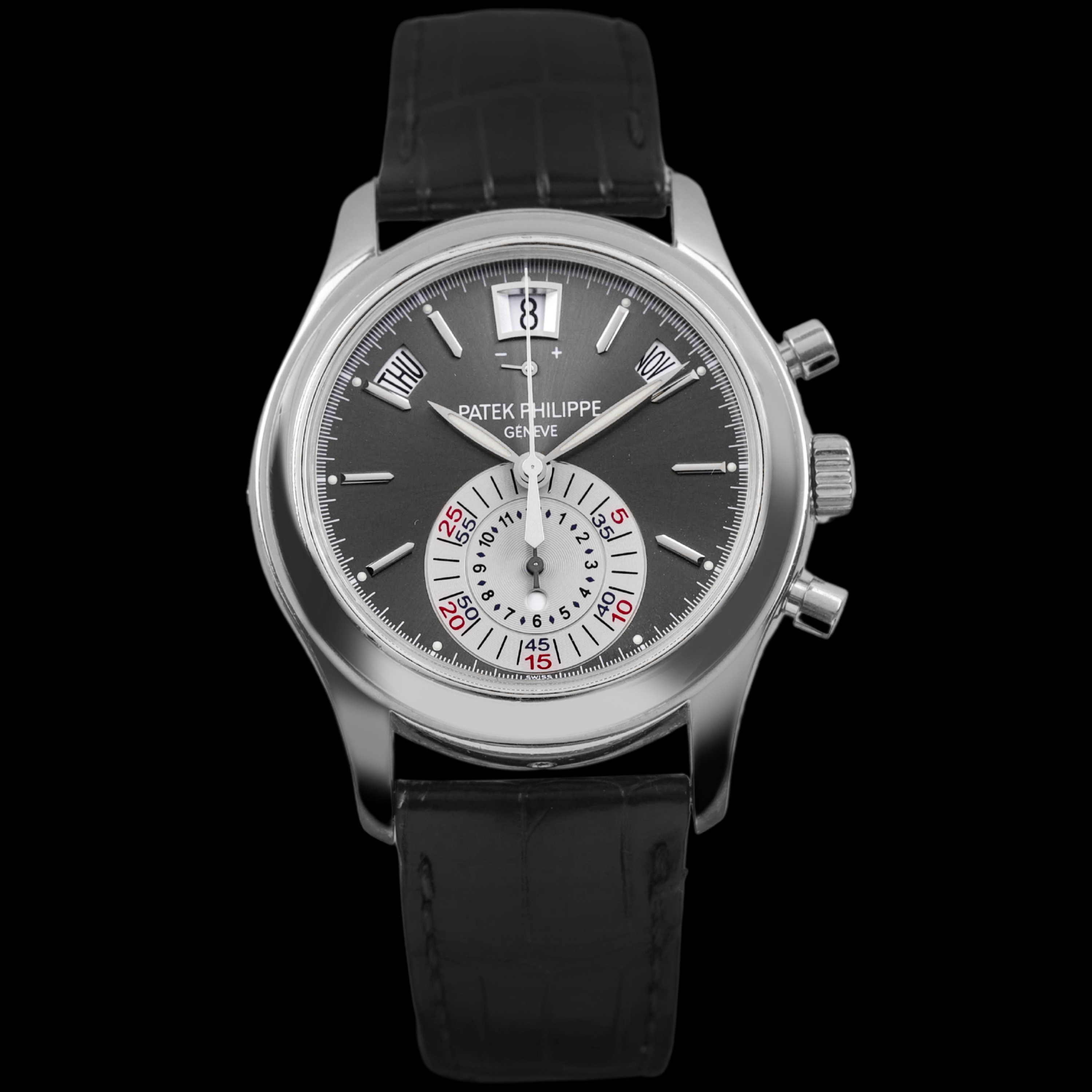 95新 Patek Philippe/百达翡丽 日内瓦印记 09年全套 5960P 40mm