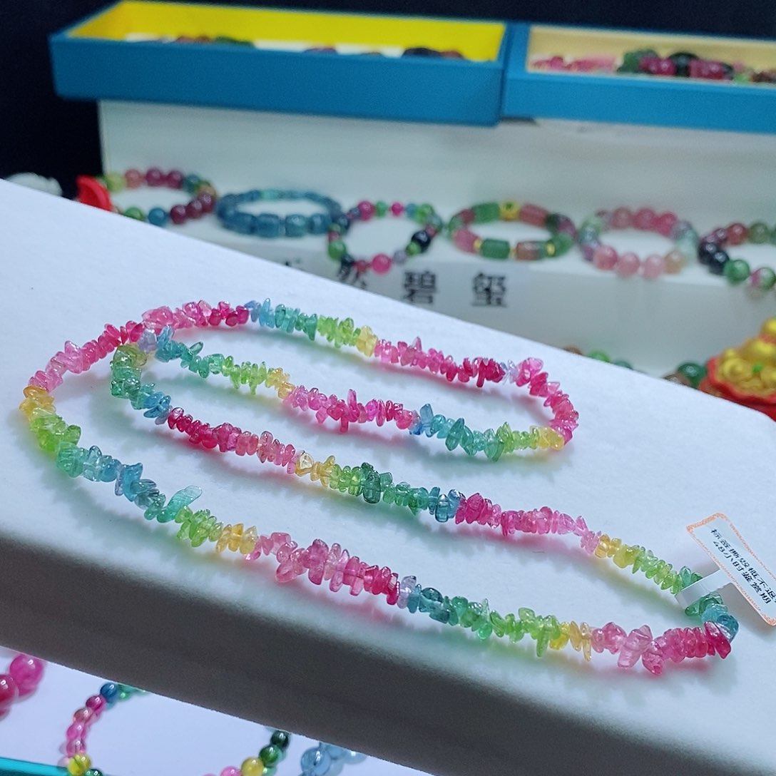 碧玺手链未镶嵌碧玺手链