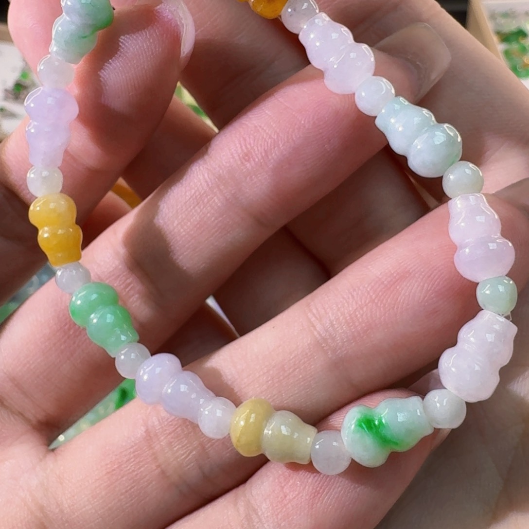 未镶嵌翡翠手链手串