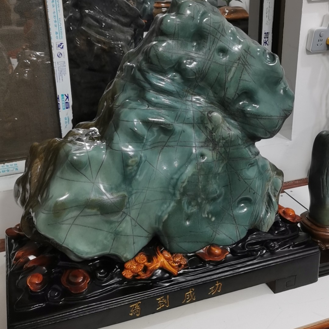 广西合山彩陶石天然奇石居家摆件；图片仅供参考，以直播间为准