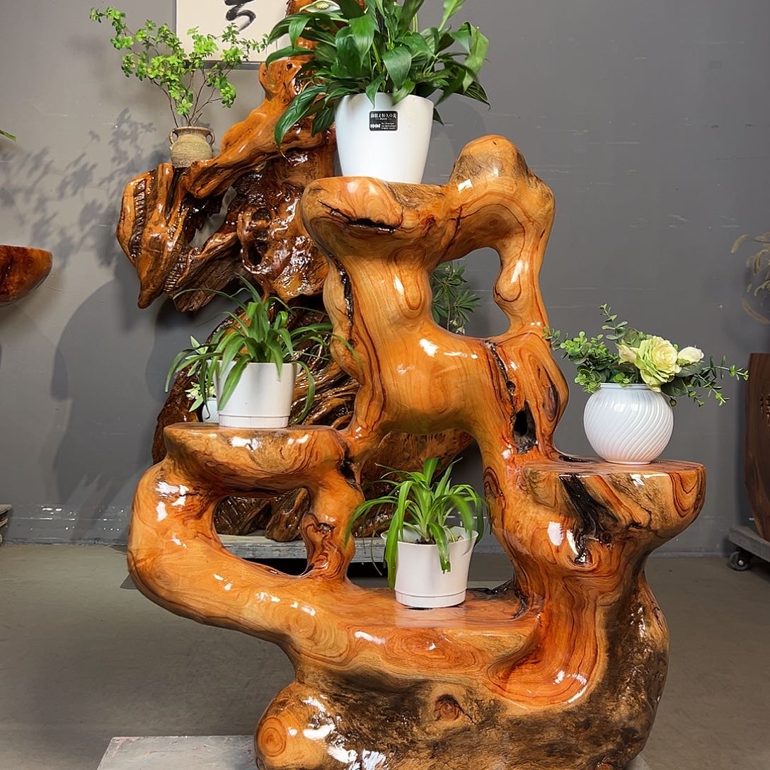 紫***轩香樟木整体无拼接