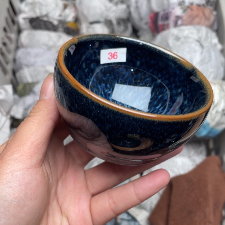 茶盏建窑建盏主人杯 微瑕
