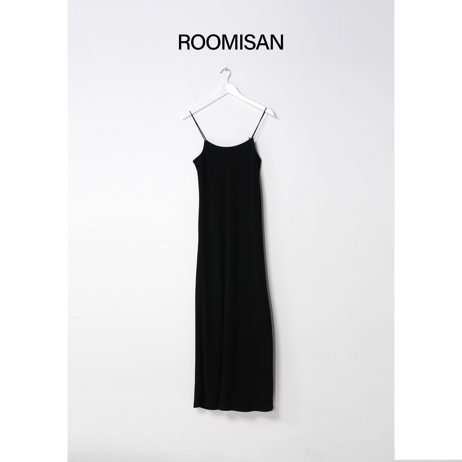 ROOMISAN25SS/【极简三醋酸细肩带吊带连衣裙】25449
