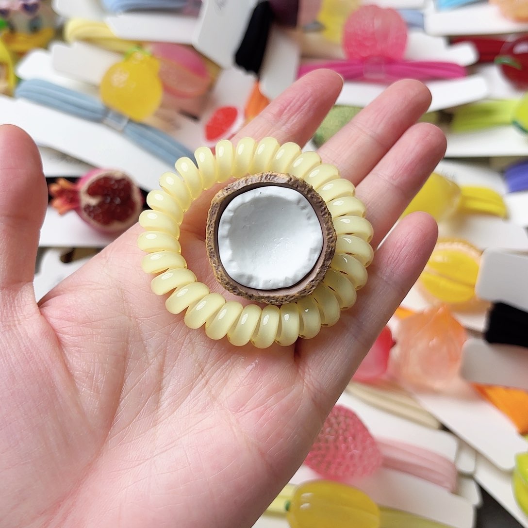 布艺非金属椰子电话线