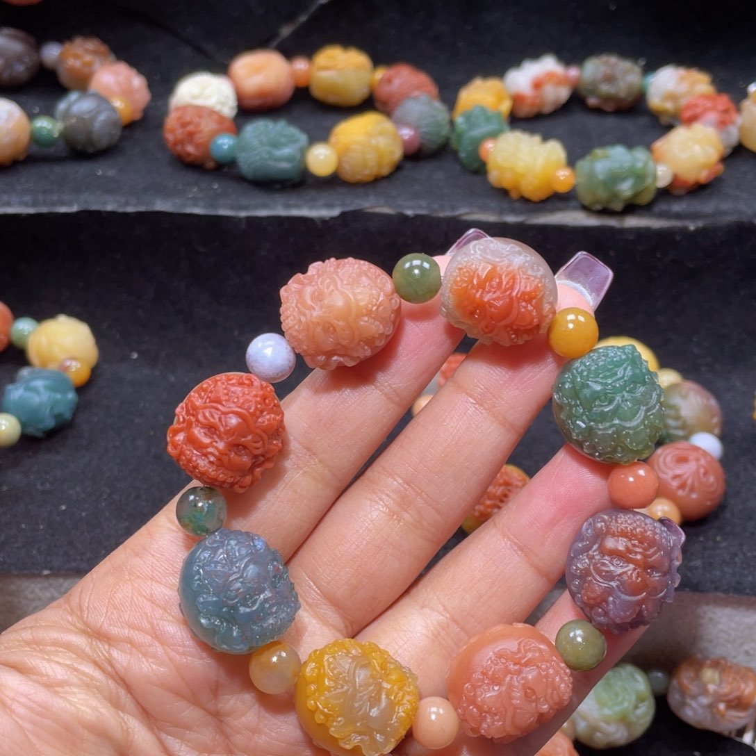 石英质玉手链未镶嵌