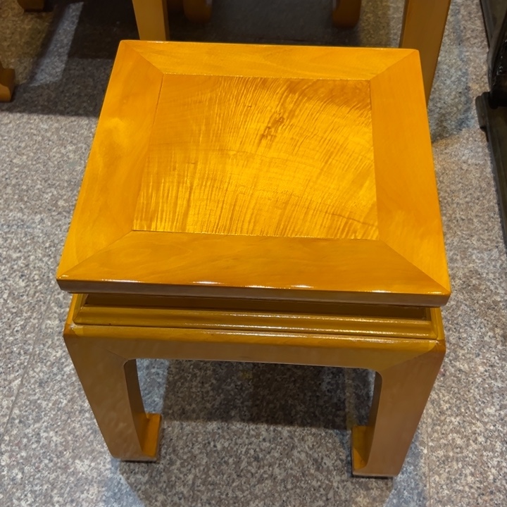 竹九****院金丝楠木4方凳