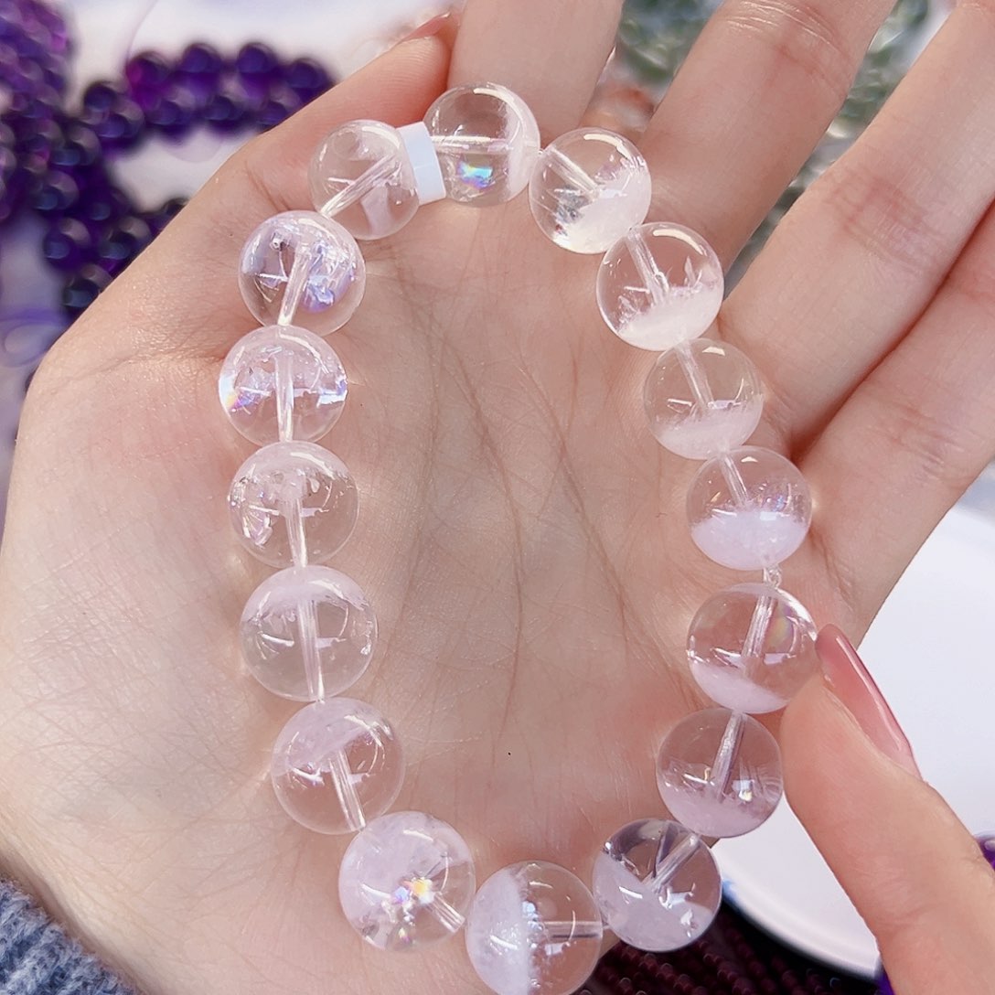 水晶手链未镶嵌天然