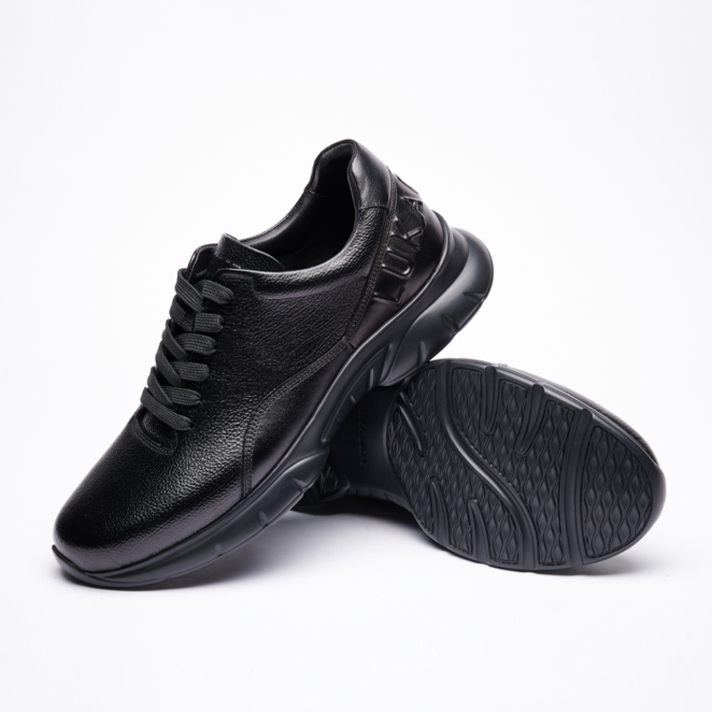 路卡迪龙-【袋鼠皮】男士皮鞋舒适商务系带休闲皮鞋单鞋173225132