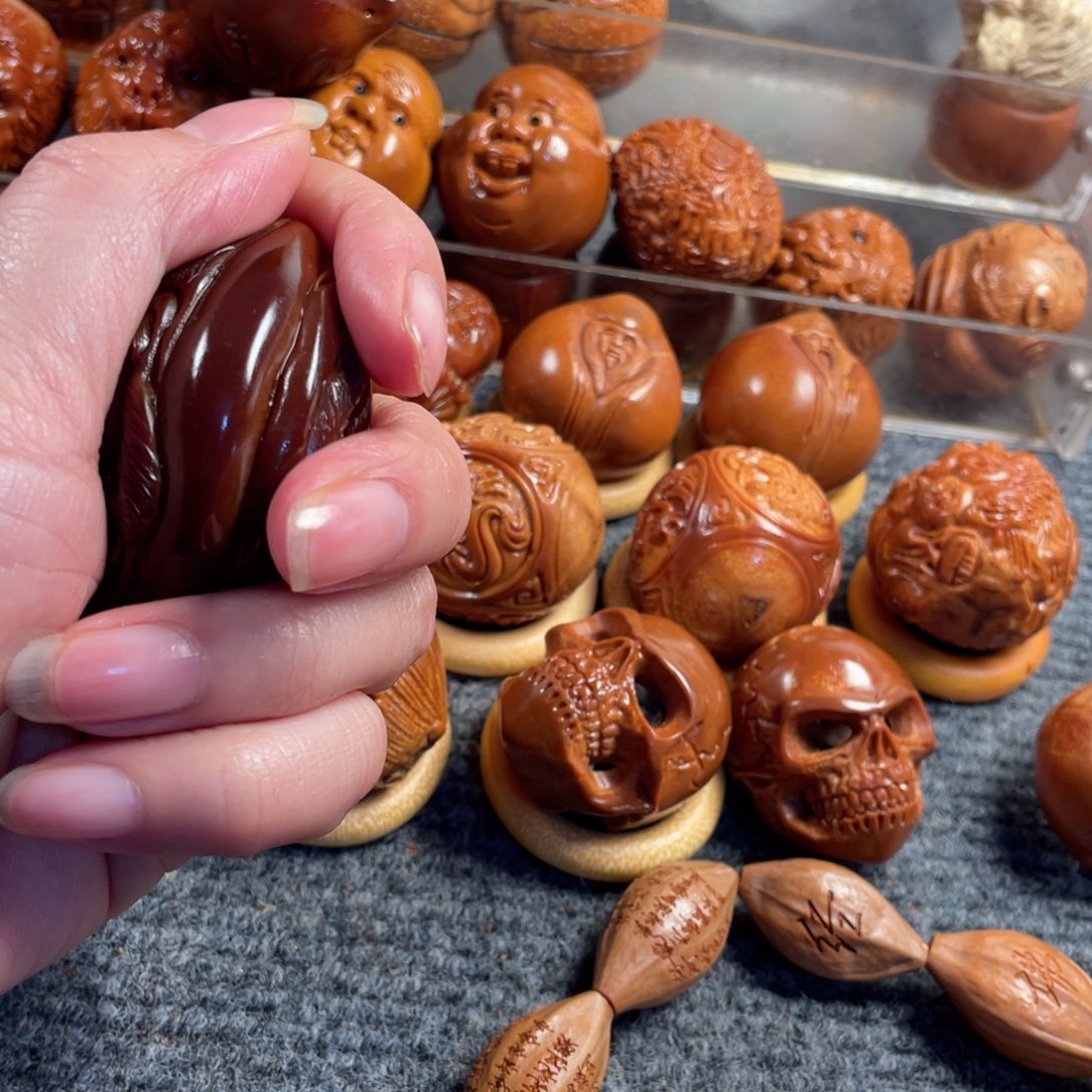 橄榄核手串/手链巴西核玉华四面