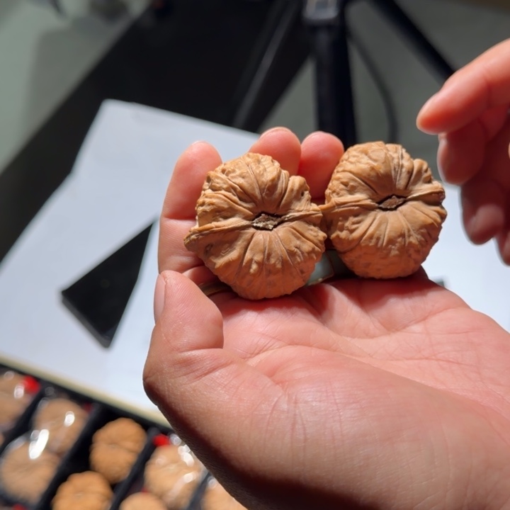 把件文玩核桃533号43mm全品南瓜墩