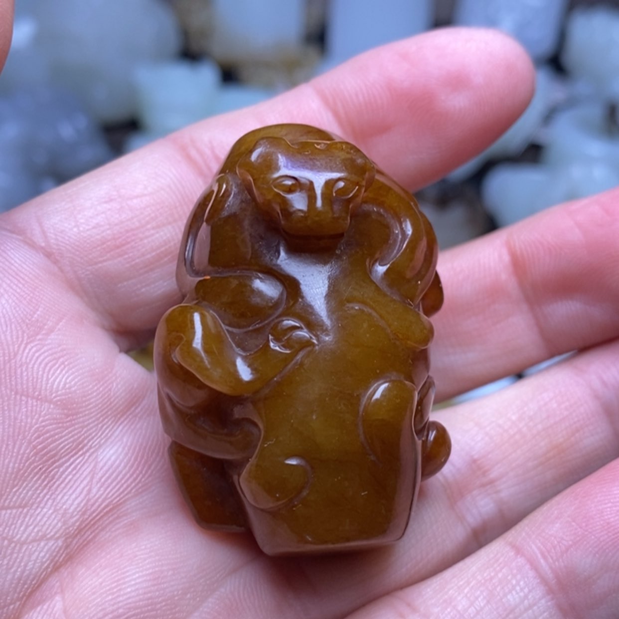 【闪购商品】和田玉（糖玉）颈饰未镶嵌