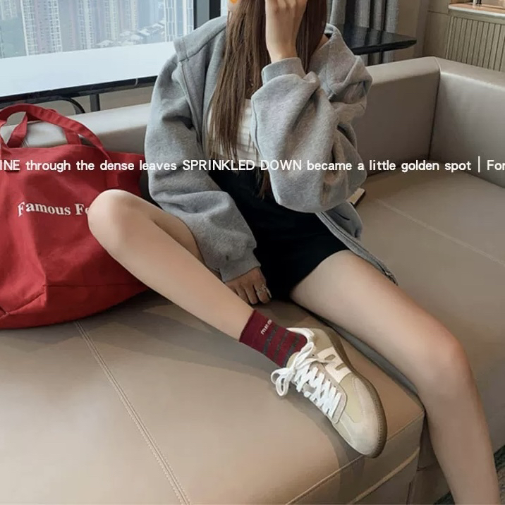 直播拍德训潮流运动休闲鞋