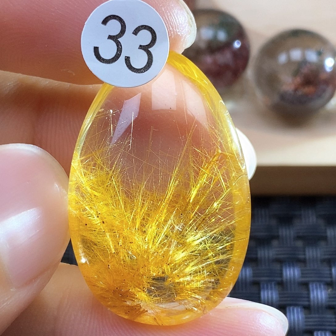 未镶嵌吊坠(不含链)水晶英*