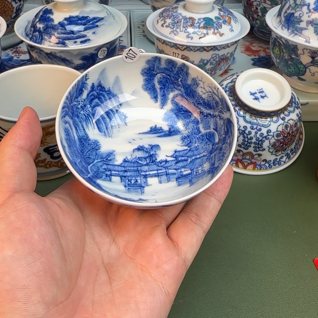 彦祖纯手工手绘茶具107