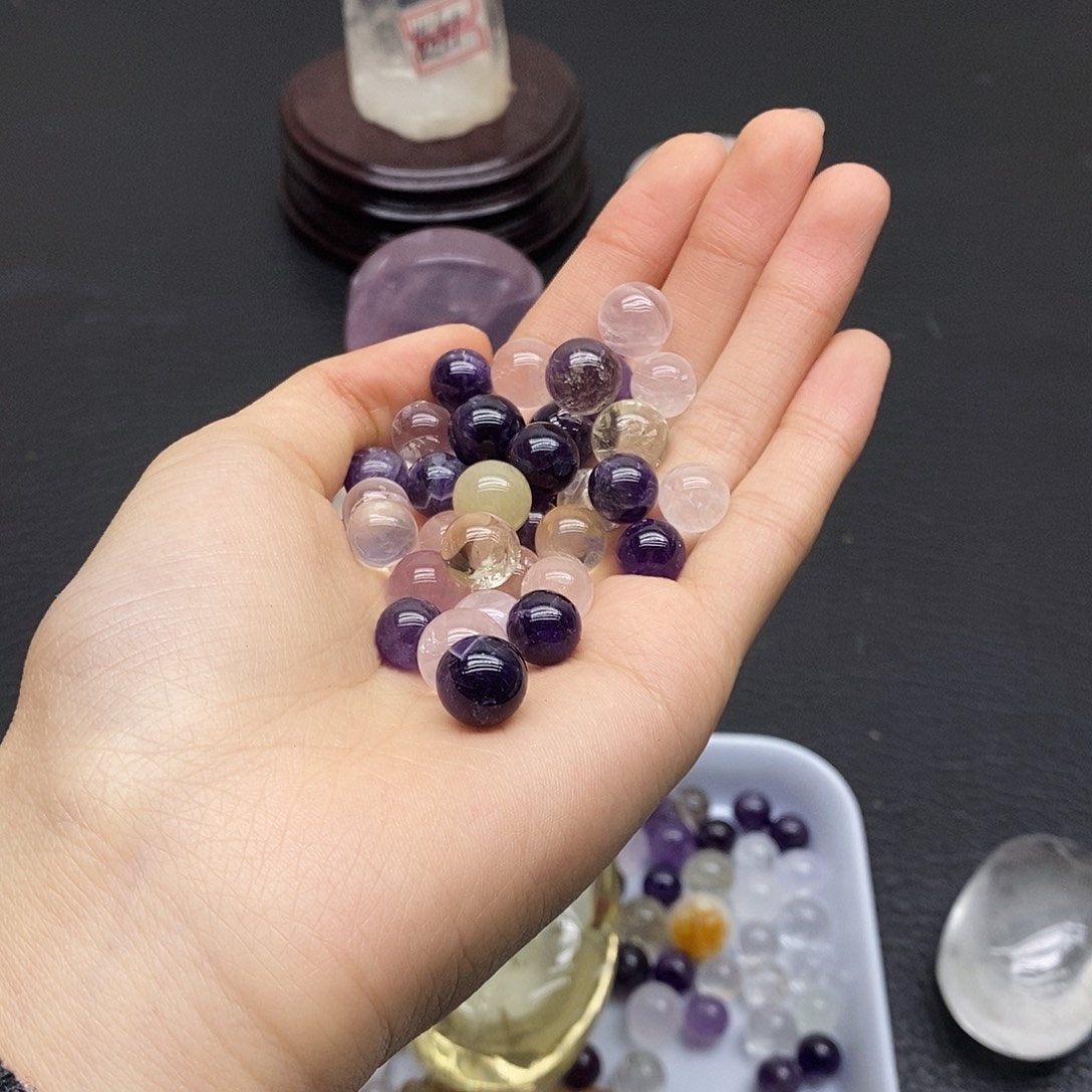 未镶嵌水晶珠宝半成品242水晶石