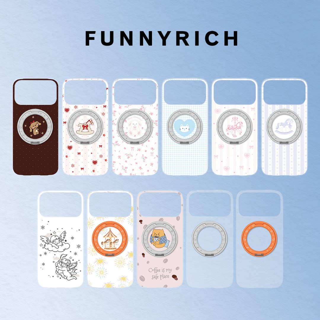 FUNNYRICH张醒醒专属单独背板适用iPhone17/16ProMax手机壳