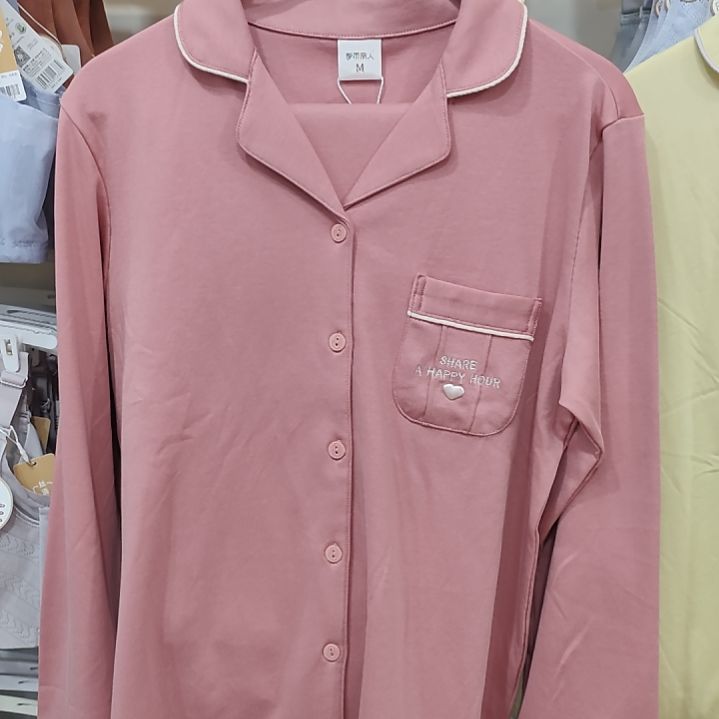 三醋酯纤维双面无尘棉睡衣女款M码