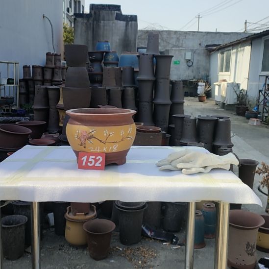 紫砂花盆宜兴紫砂花盆