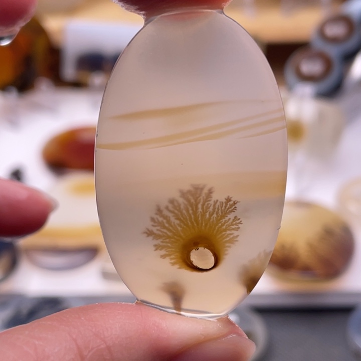 玛瑙/玉髓未镶嵌吊坠(不含链)