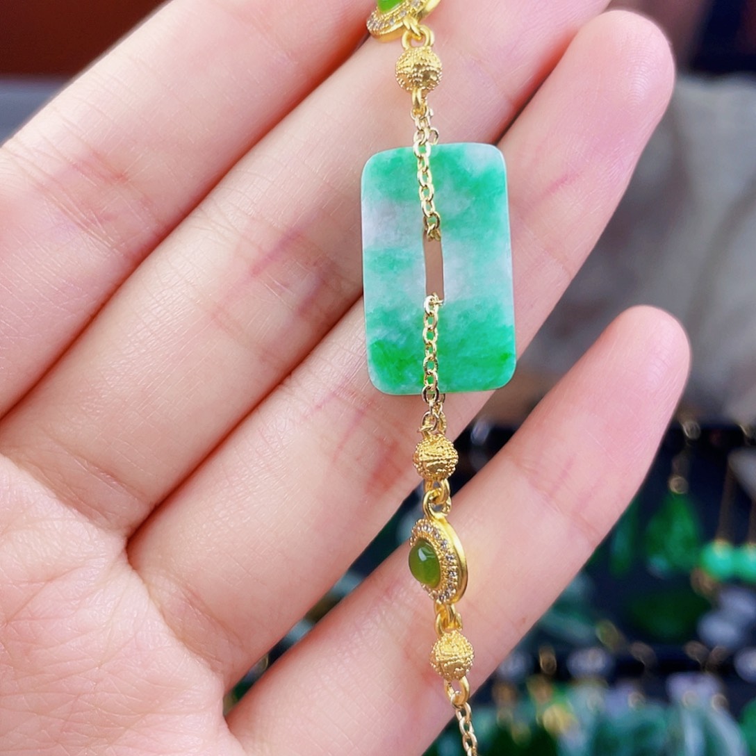 未镶嵌手链翡翠饰品