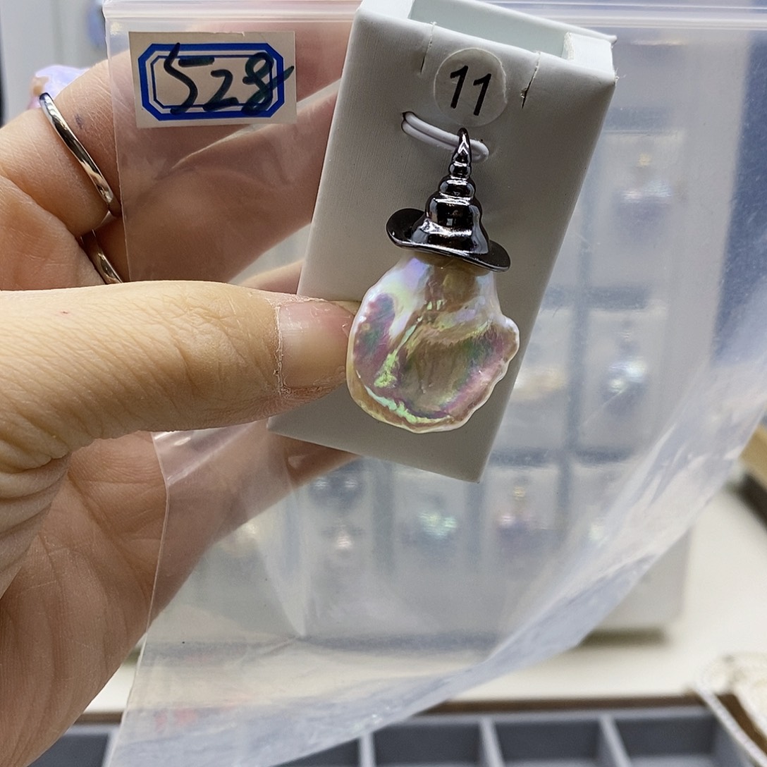 颈饰合金淡水珍珠