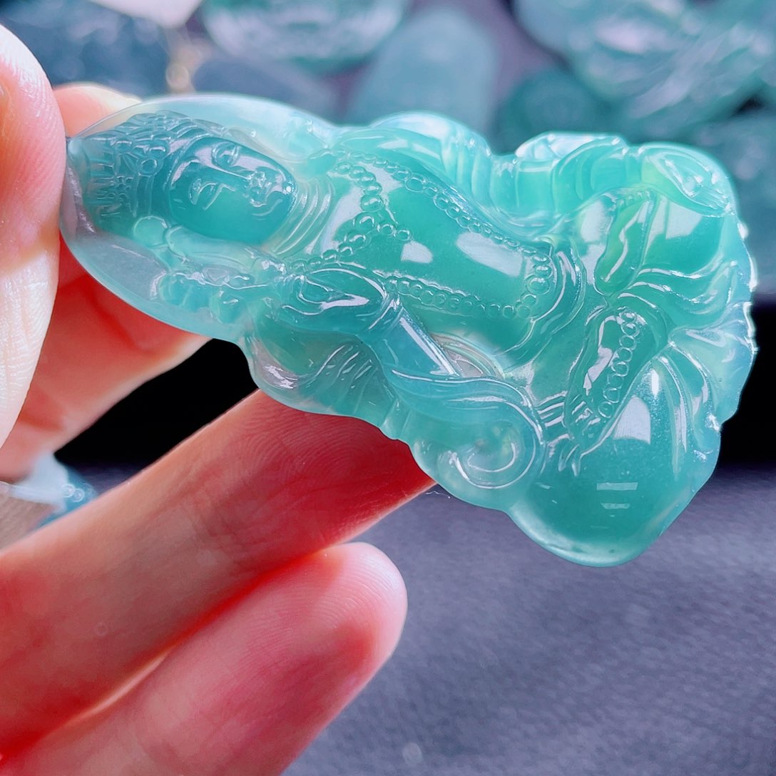 翡翠颈饰未镶嵌509586566