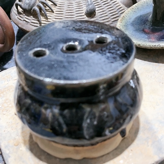 瓦当摆件摆件茶桌茶台陶瓷