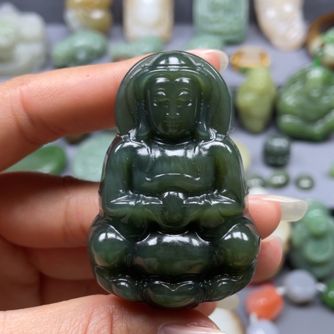 【闪购商品】和田玉吊坠未镶嵌