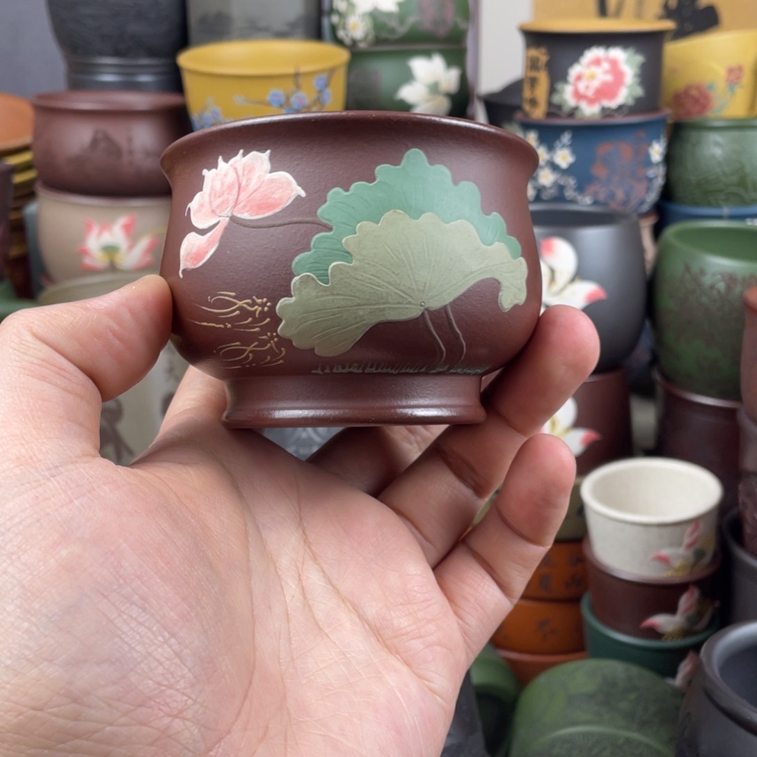 紫砂茶杯紫砂茶杯