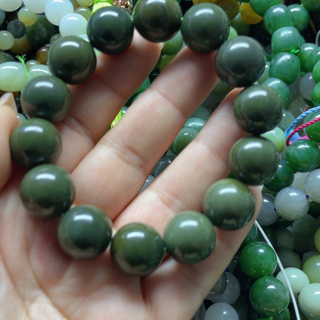 和田玉手链未镶嵌