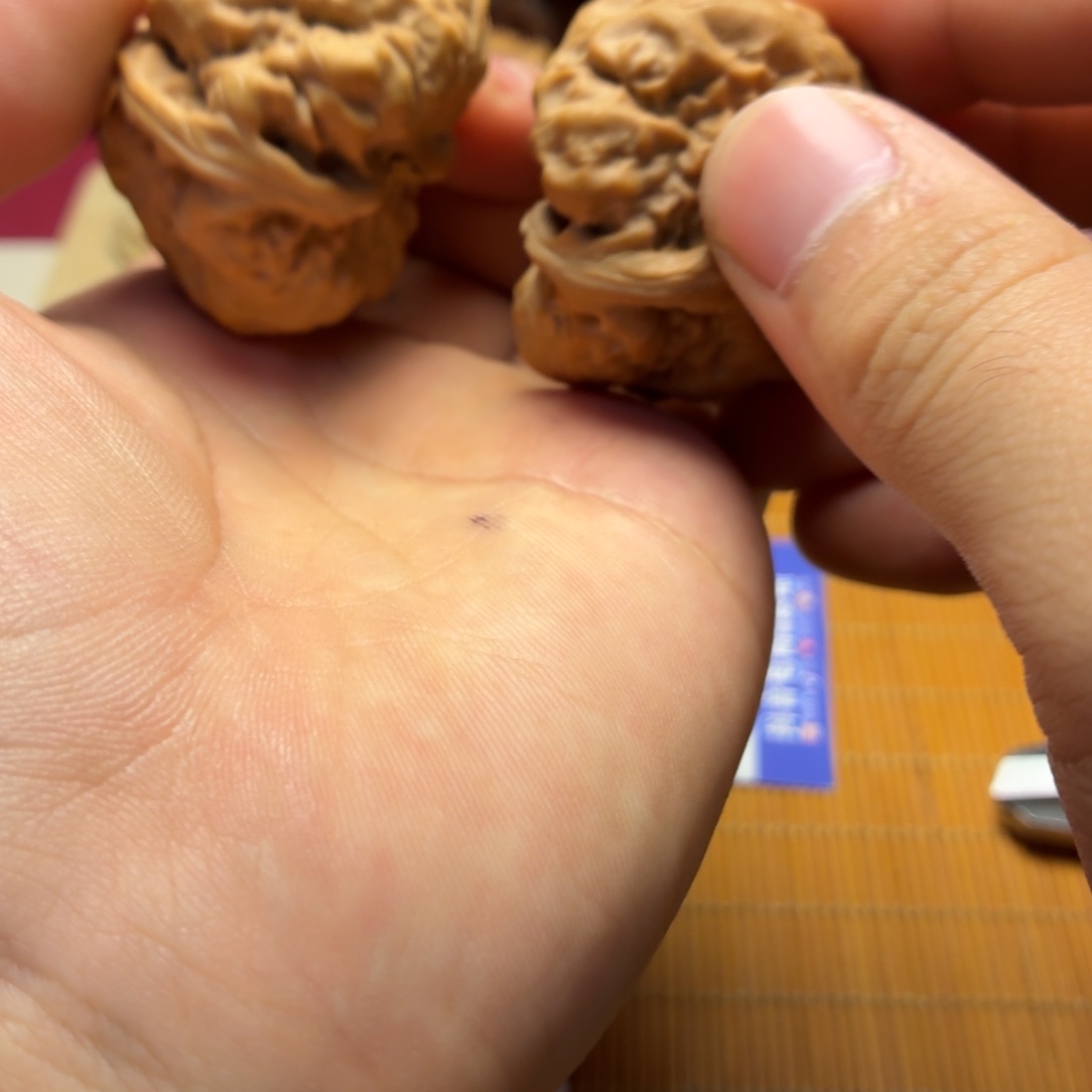 蛤蟆头文玩核桃B01