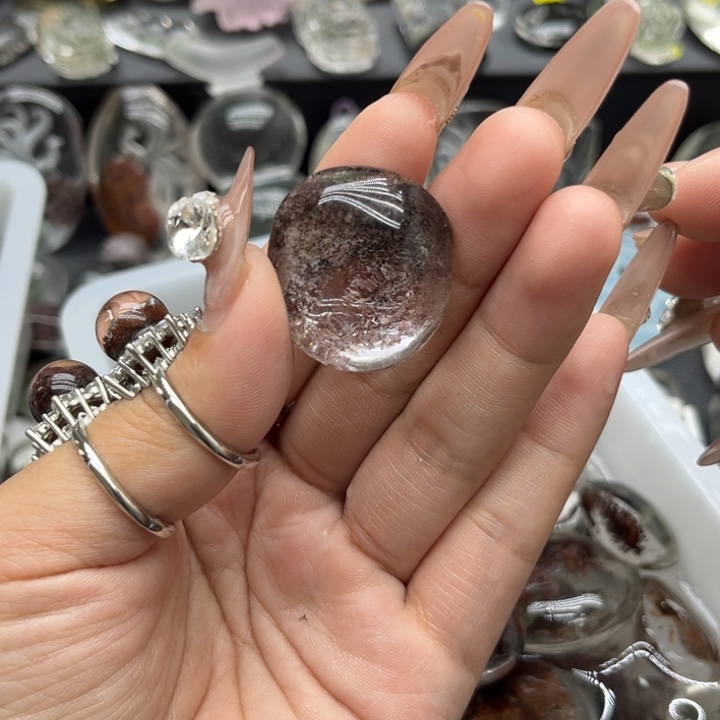 未镶嵌吊坠(赠链)水晶