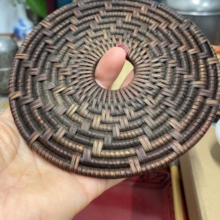 一***水竹中古工艺品摆件