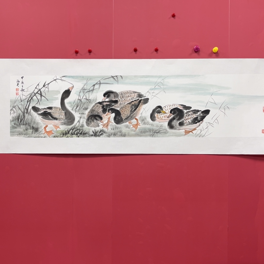 国画国画作品集一个由