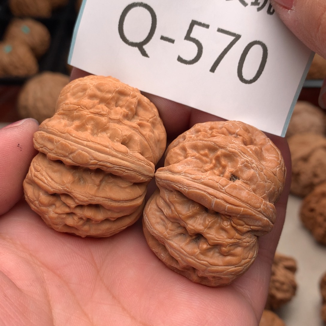 文玩核桃把件42元宝………