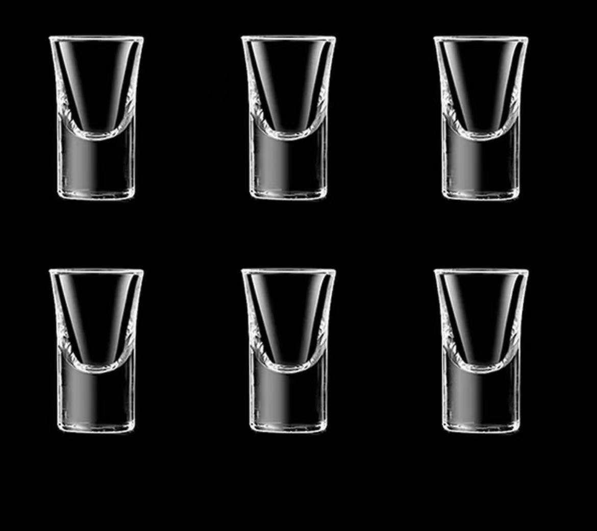 （六个子弹杯）加厚玻璃