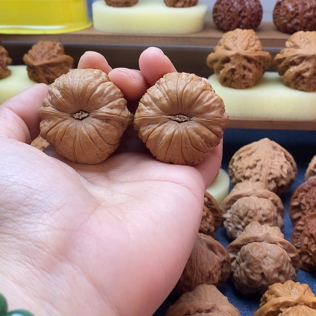 文玩核桃把件41➕南瓜墩