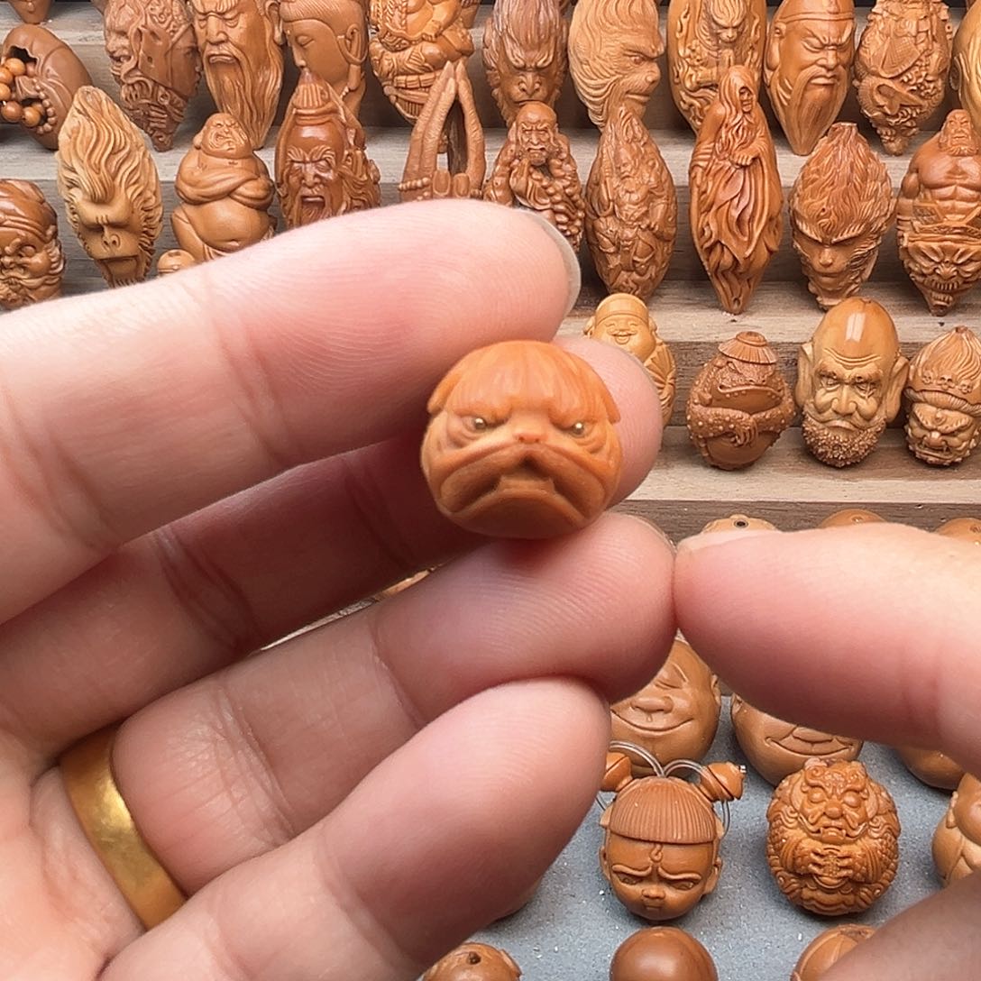 猴头核桃吊坠16恶霸