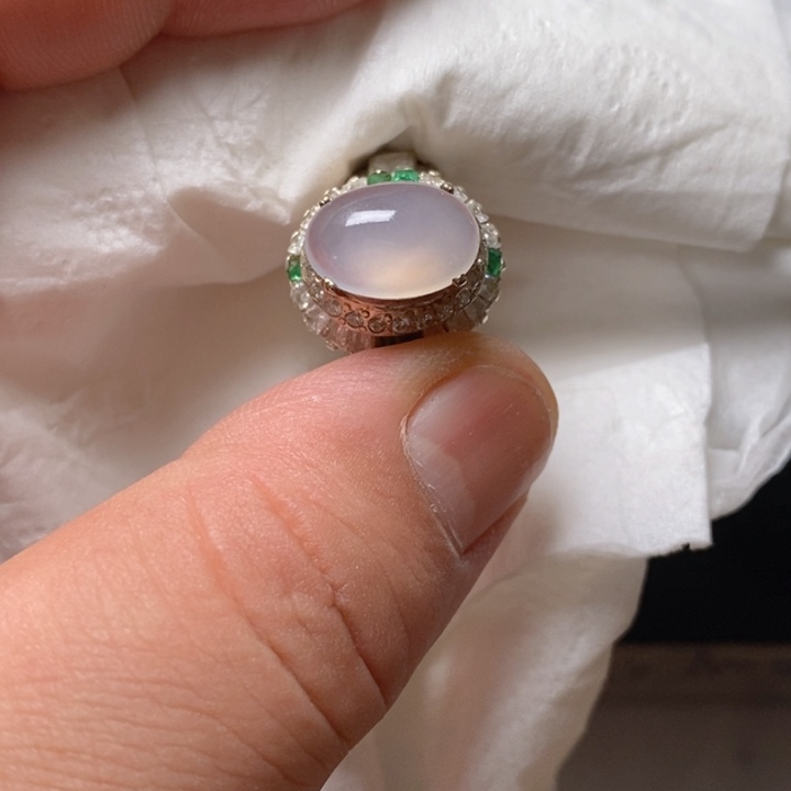 定制翡翠未镶嵌4号链接