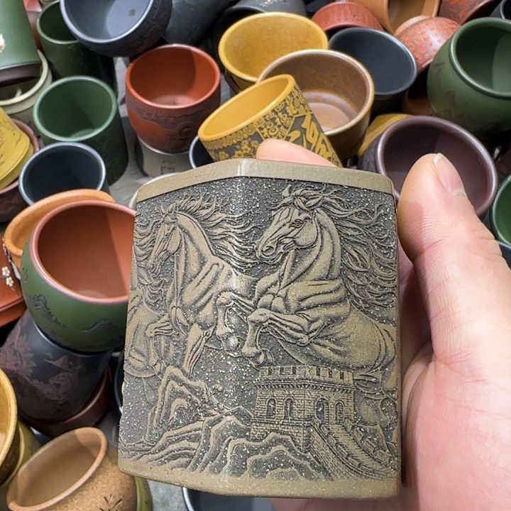 茶杯紫砂全手工制作工艺