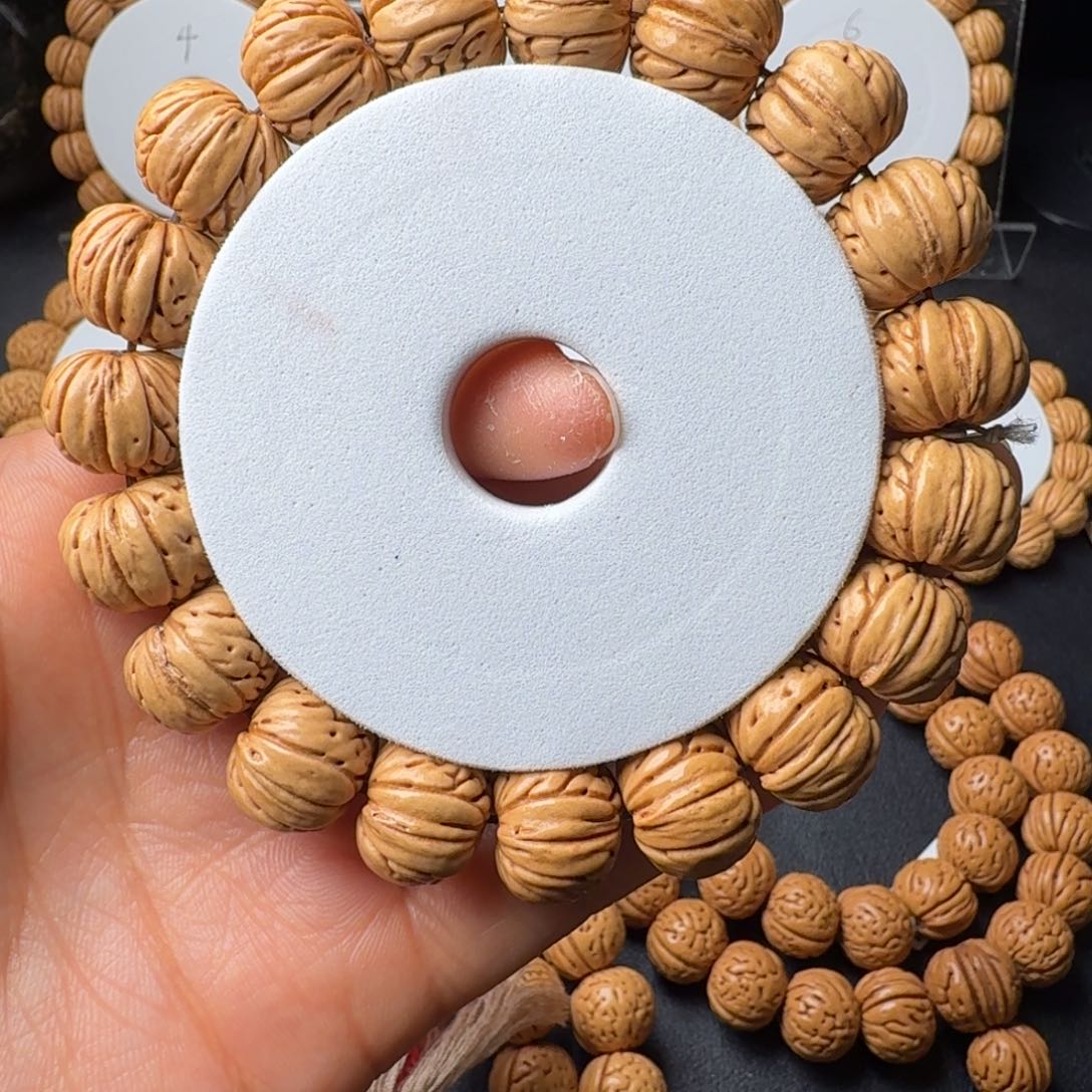 ༺***༻手串桃核树王纽扣