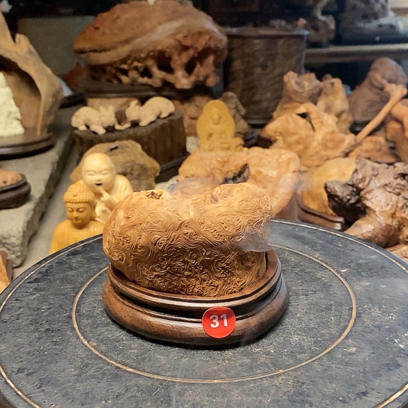 【闪购商品】31号荔枝木香炉工艺