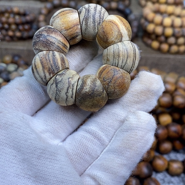 贡木手串/手链甜甜圈